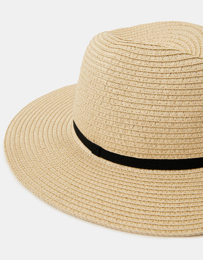 Woven Panama Hat, , large