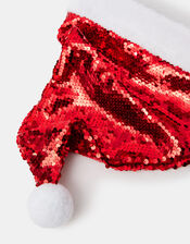 Sequin Santa Hat, , large