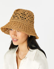 Crochet Bucket Hat, , large