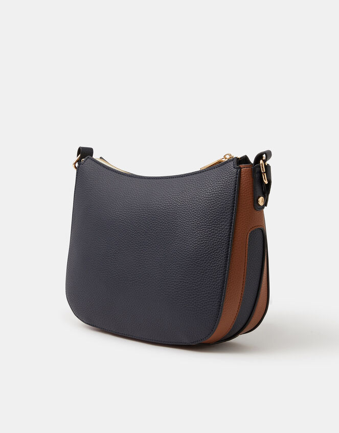 Colour Block Crossbody Bag, Multi (DARKS MULTI), large
