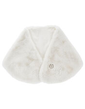 Luxe Faux Fur Bridal Tippet, , large