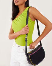 Stitch Cross-Body Bag, , large