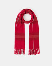 Check Print Blanket Scarf, , large