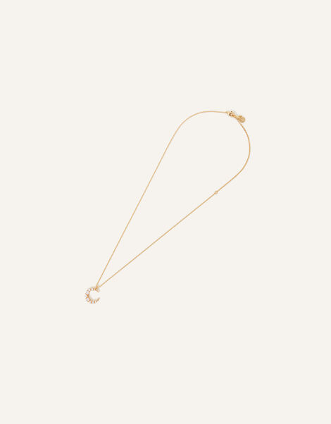 14ct Gold-Plated Celestial Sparkle Necklace , , large