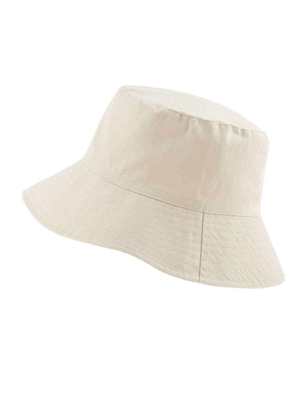 Utility Bucket Hat in Cotton Twill, Natural (NATURAL), large