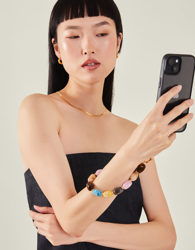 Beaded Phone Wrist Strap, , large