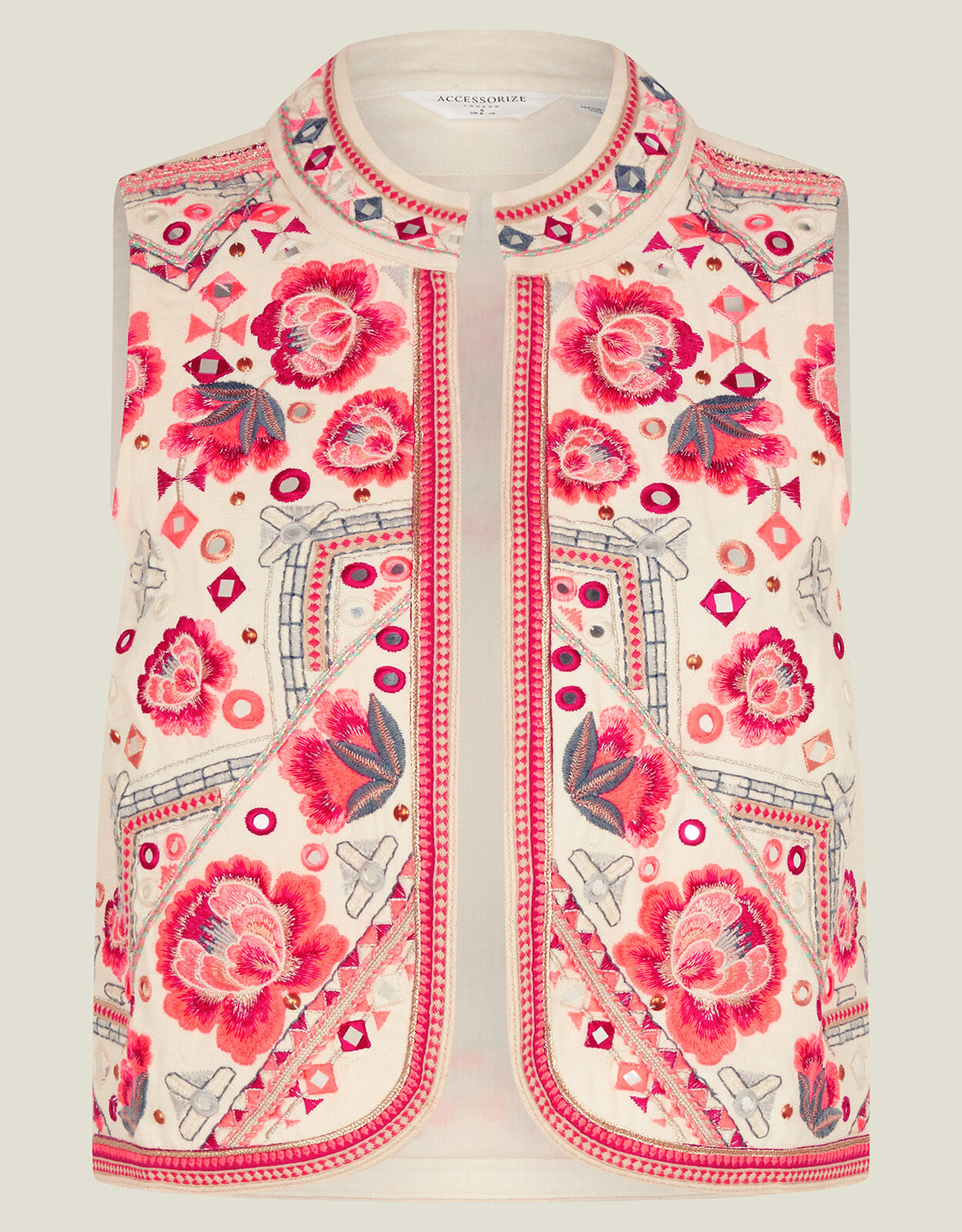 Floral waistcoat womens new arrivals