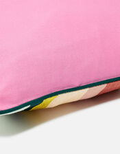 Multi Stripe Embroidered Rectangle Cushion Cover, , large