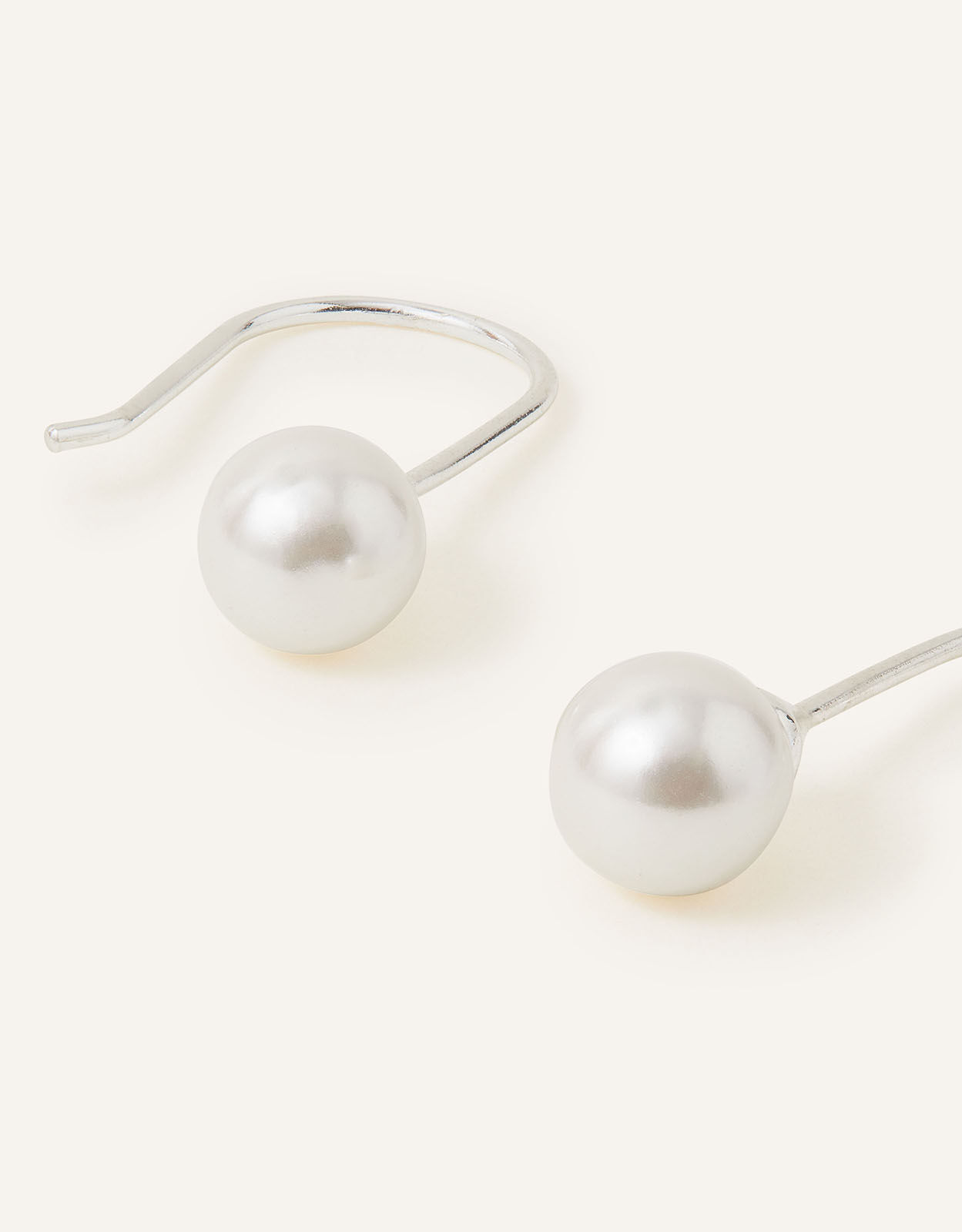 Accessorize pearl sale rope drop earrings