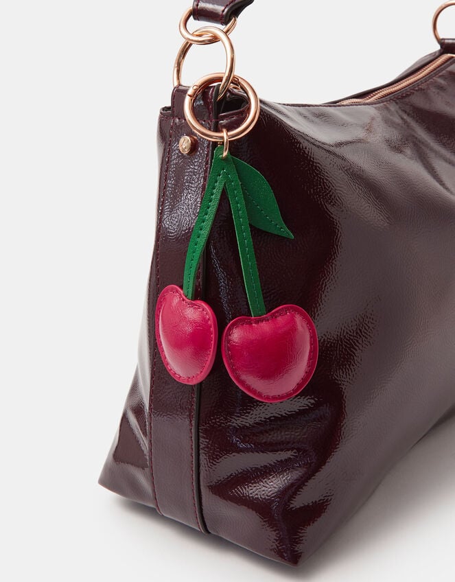 Cherry Bag Charm, , large