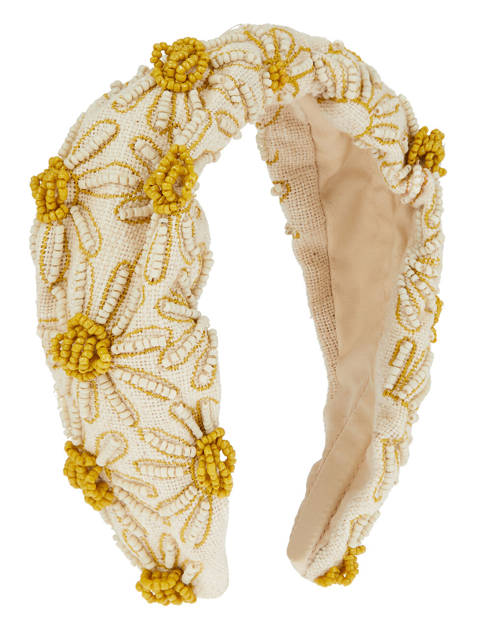 Daisy Beaded Wide Headband Alice bands Accessorize UK