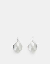 Textured Cloud Drop Earrings, , large