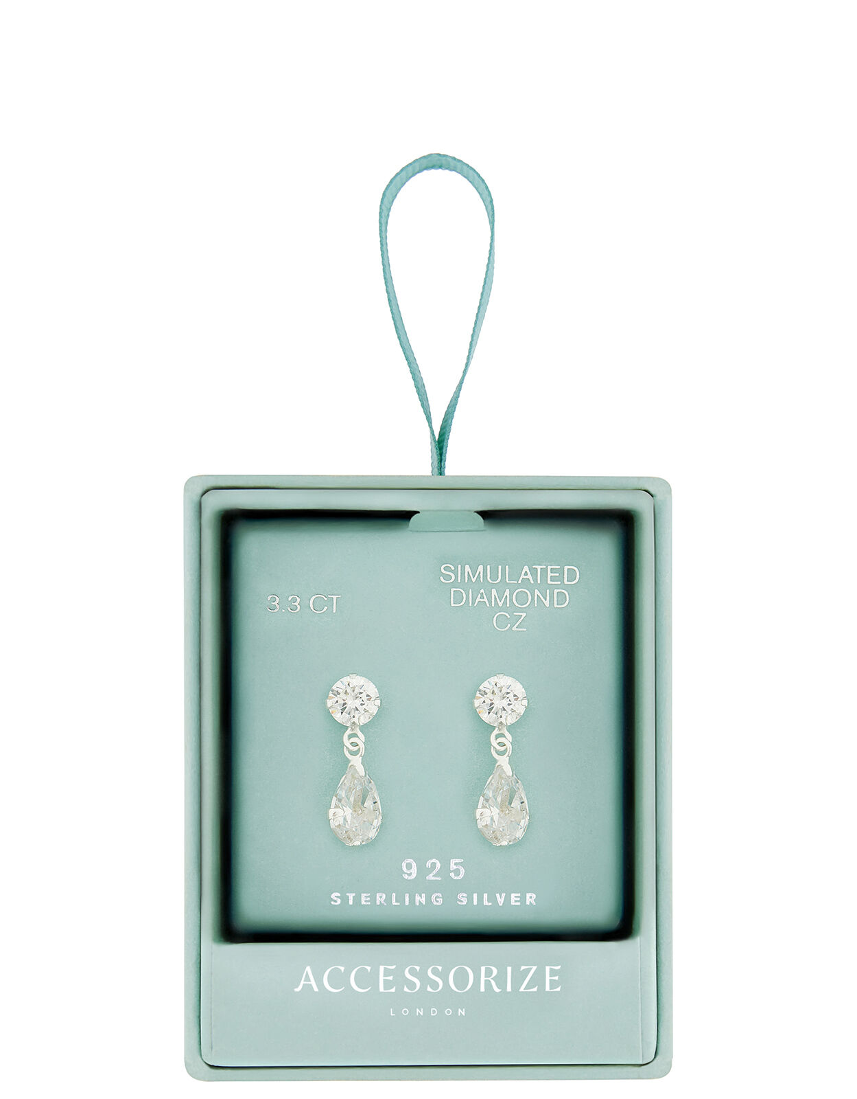 Accessorize sterling silver earrings top