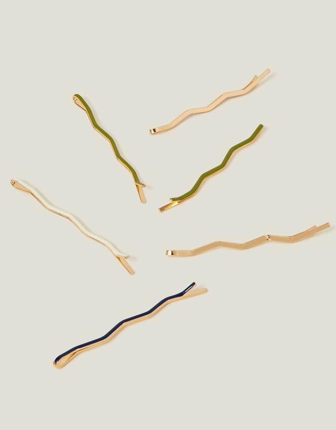 6-Pack Wiggle Hair Slides, , large