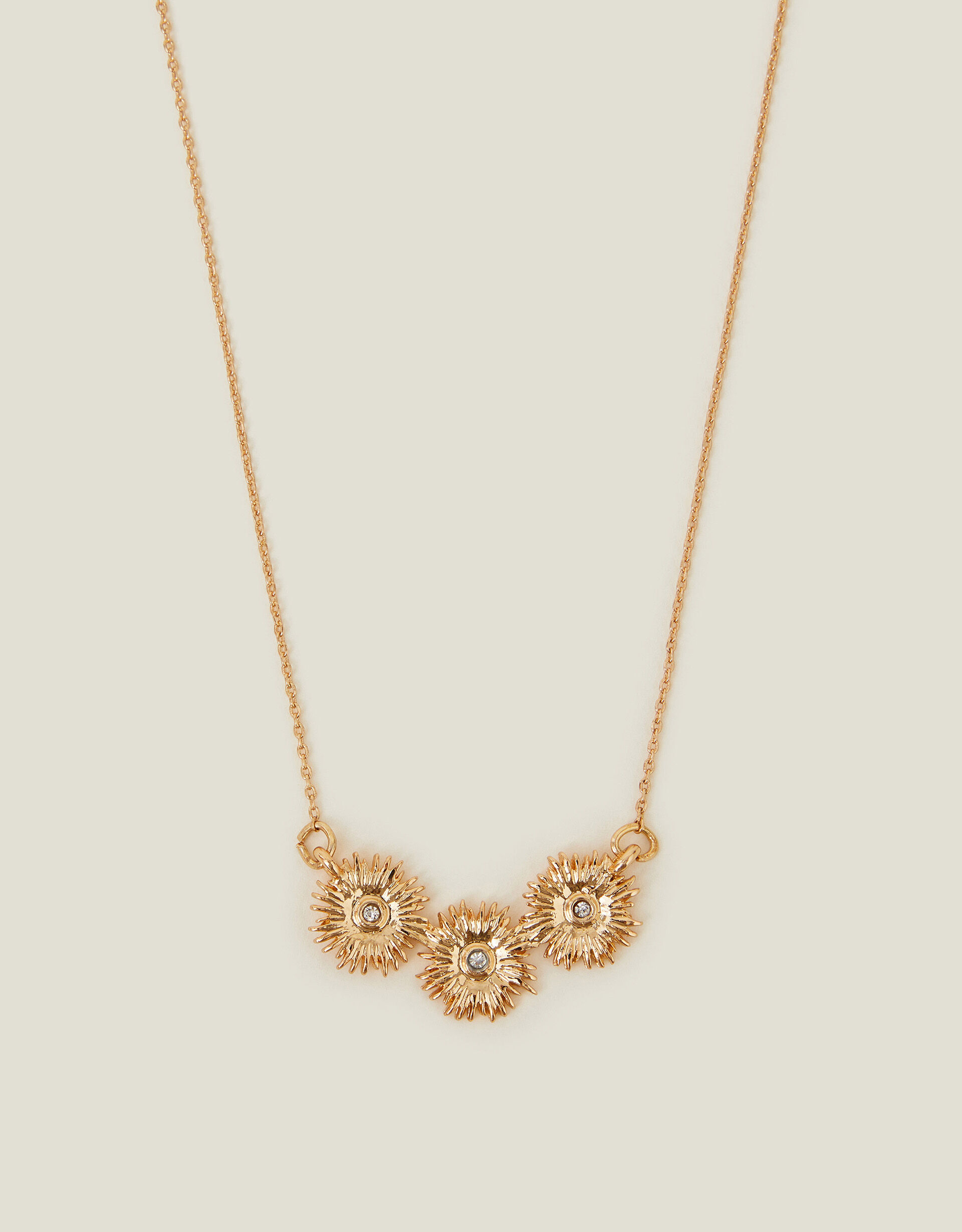 accessorize Boxed Flower Pendant Necklace