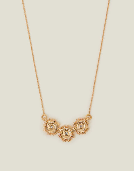Boxed Flower Pendant Necklace, , large