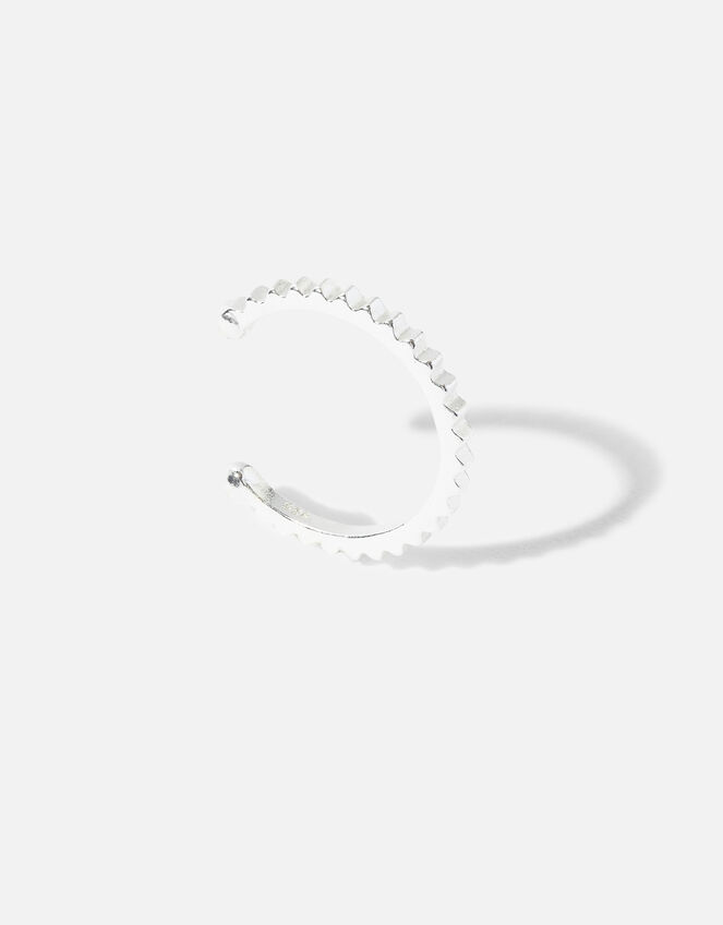 Sterling Silver Rigid Ear Cuff, , large