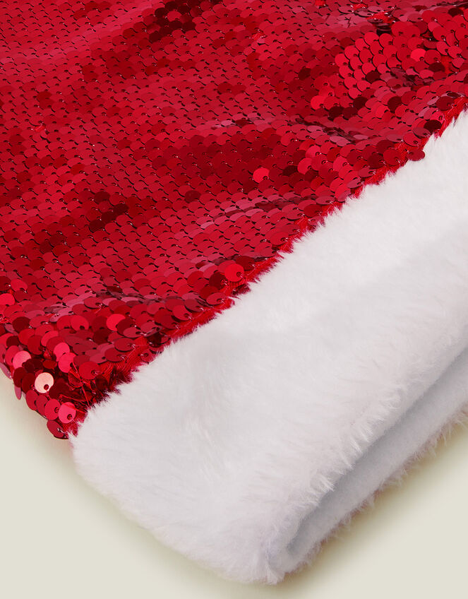 Sequin Santa Hat, , large
