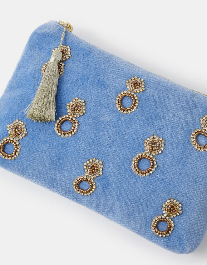 Engagement Ring Velvet Pouch, , large