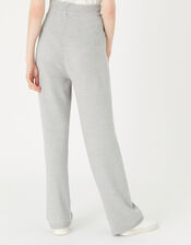 Lounge Straight Leg Knit Joggers, Grey (GREY), large