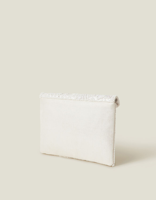 Bridal Embellished Clutch Bag, , large