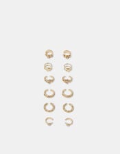 6-Pack Celestial Ear Cuffs Gold, , large