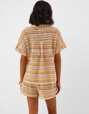 Crochet Shirt, Multi (MULTI), large
