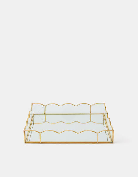 Scallop Mirror Tray, , large