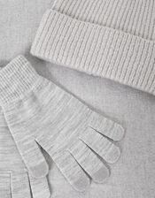 Super-Soft Hat, Gloves, and Scarf Set, Grey (LIGHT GREY), large