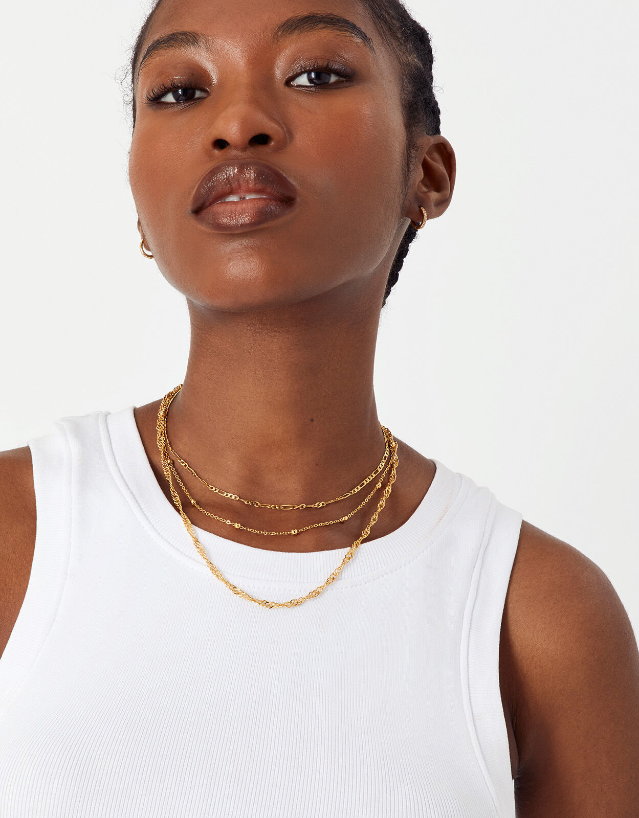 Layered necklace accessorize sale