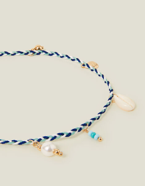 Braided Charm Anklet, , large