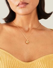 14ct Gold-Plated Semi-Precious Stone Necklace, , large