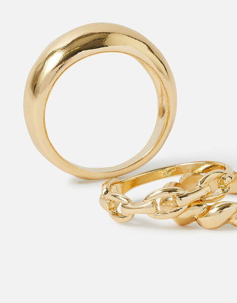 Super Classics Links Ring Set Gold, Gold (GOLD), large