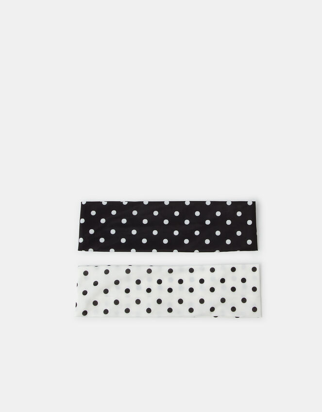 2-Pack Polka Dot Bando Headbands, , large