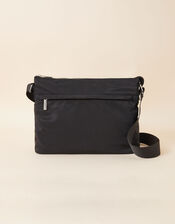 Pocket Cross-Body Bag with Recycled Nylon, , large