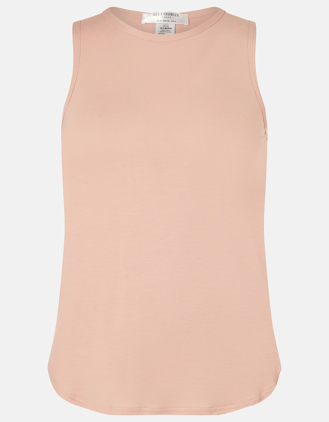 Plain pink tank top Outlet