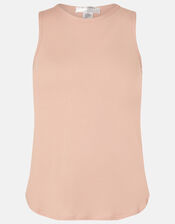 Plain Gym Tank Top, Pink (PINK), large