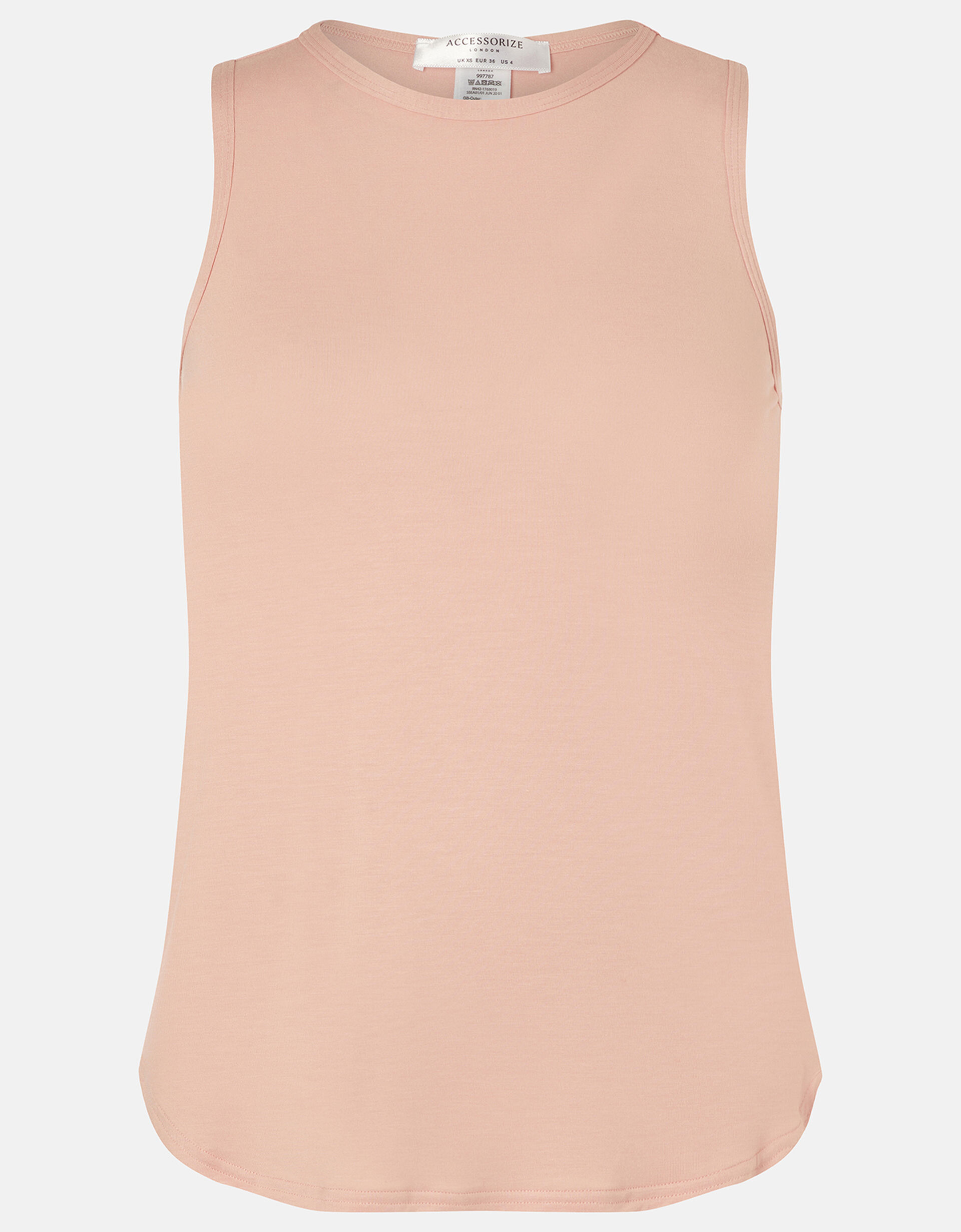 Plain Gym Tank Top, Pink (PINK), large