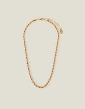 Berry Blush Twisted Rope Necklace, , large