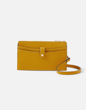 Phone Cross-Body Bag, Yellow (OCHRE), large