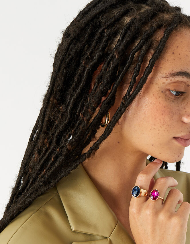New Decadence Cocktail Ring Set, Multi (BRIGHTS-MULTI), large