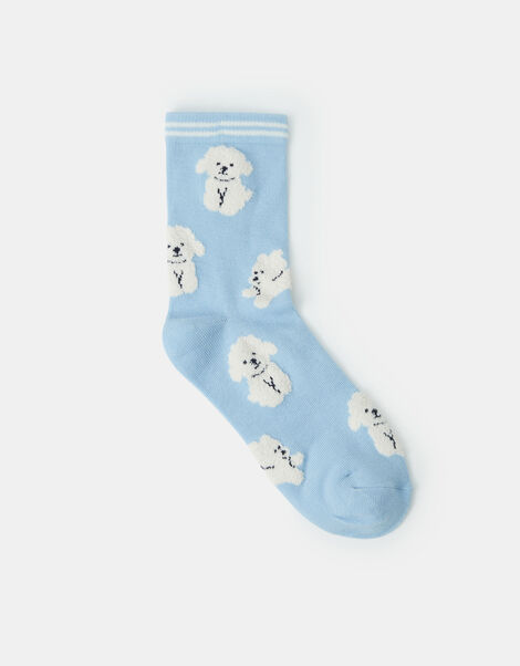 Poodle Print Socks, , large