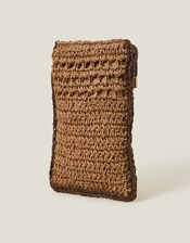 Raffia Phone Bag, , large