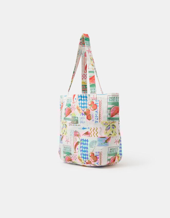Summer Print Shopper Bag, , large