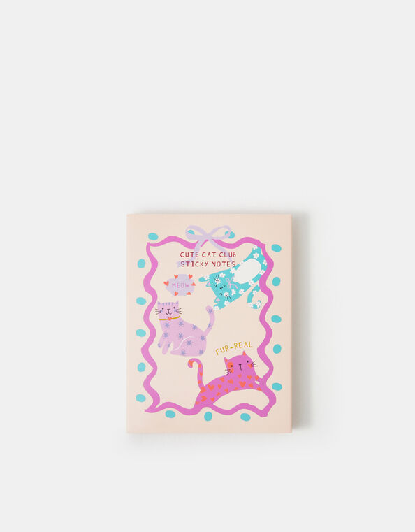 Girls Cat Club Sticky Notes Set , , large