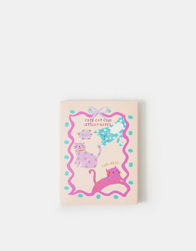 Girls Cat Club Sticky Notes Set , , large