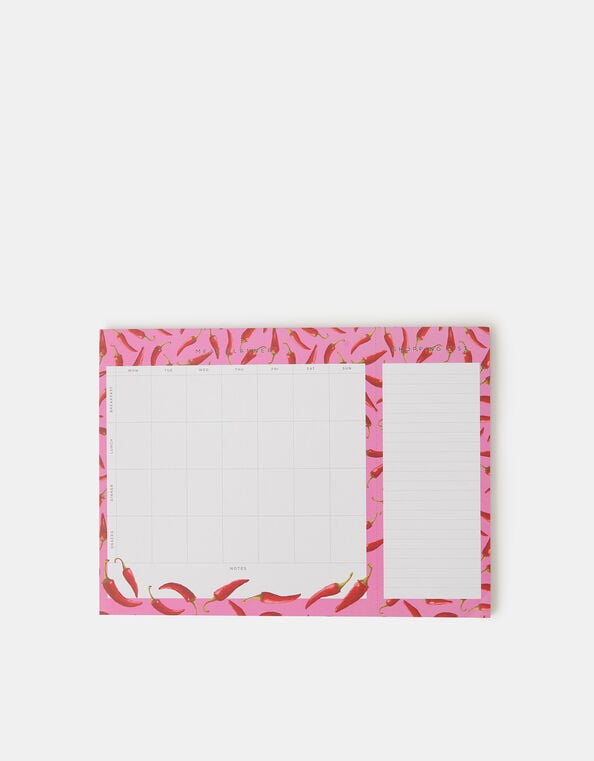Chilli Print Meal Planner, , large