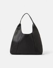 Large Slouchy Leather Shoulder Bag, , large