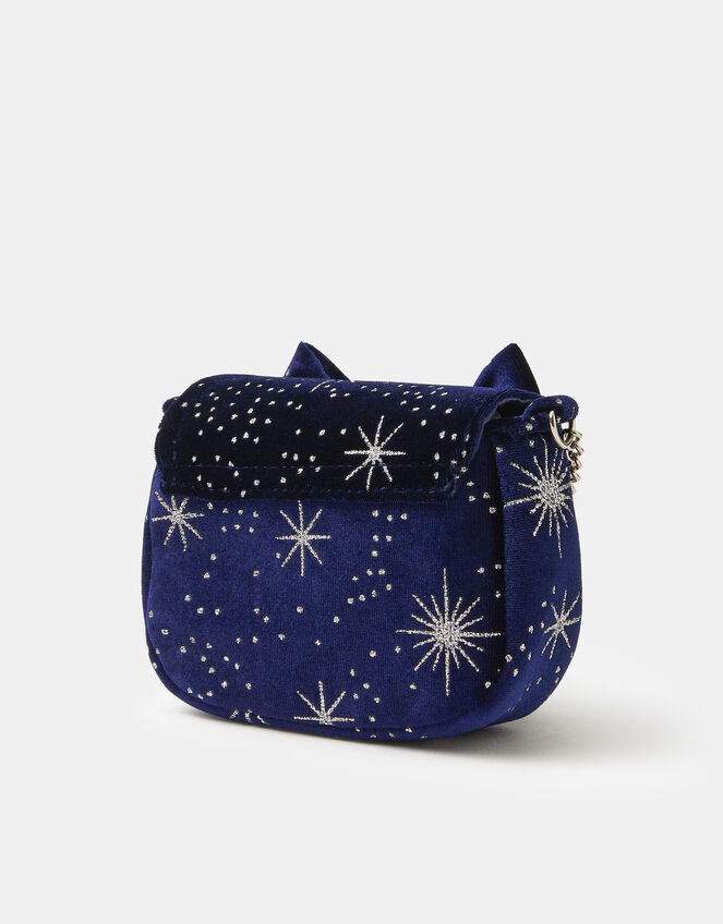 Girls Starburst Velvet Bag, , large