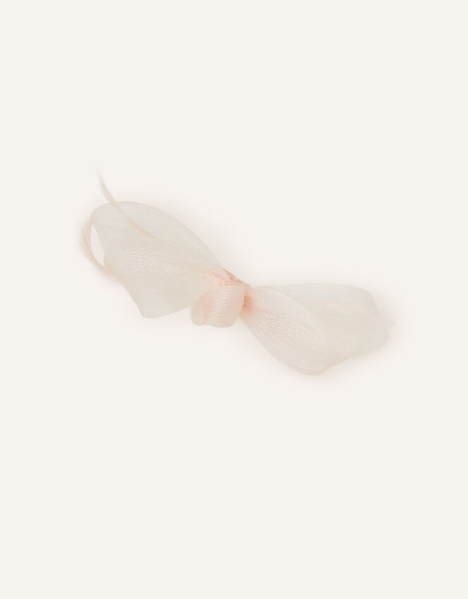 Ella Bow Hair Clip, Pink (PALE PINK), large